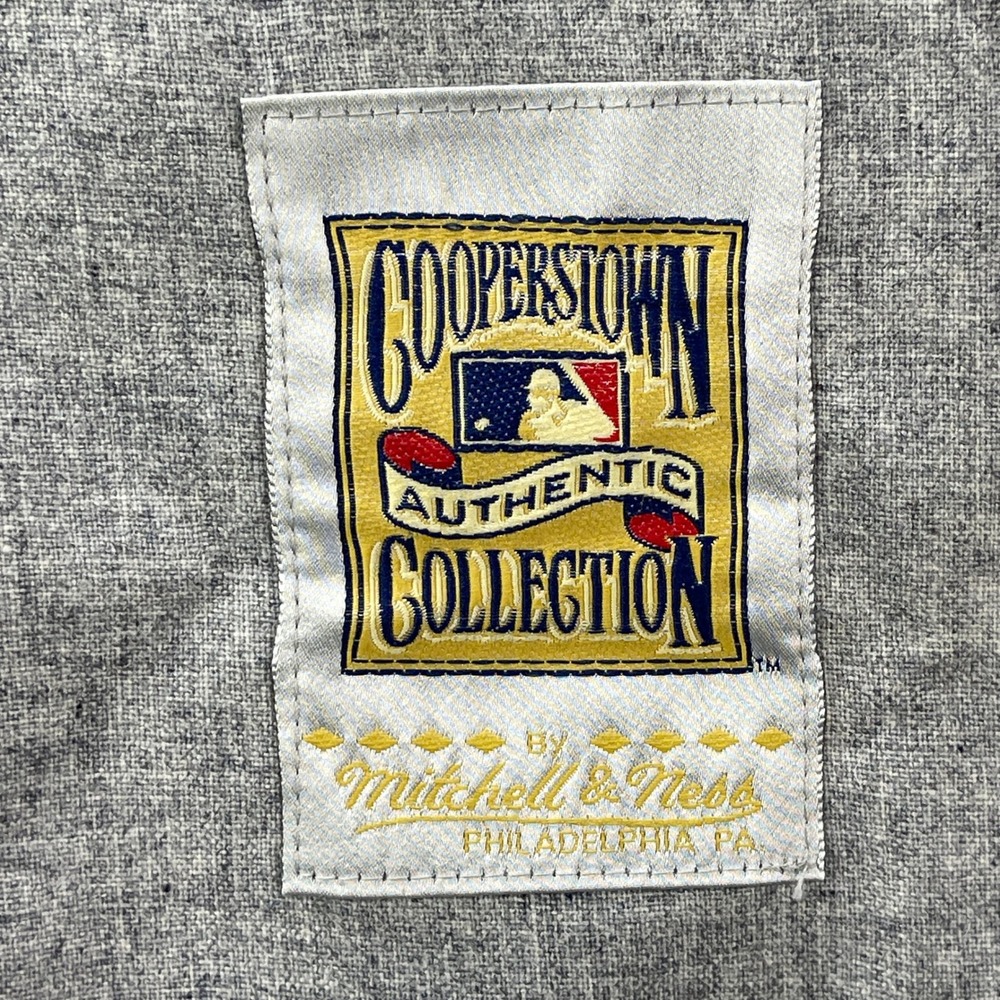 NEW Mitchell & Ness Yogi Berra 1951 New York Yankees Jersey Cooperstown Wool L - Picture 5 of 12